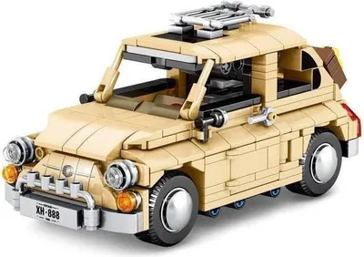 Obrázok produktu pre 8100SEMBO Malé auto s funkciou pullback, 468 stavebných kociek