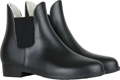 Produktbild von Horze Bonn Damen Gummi-Winterreitstiefeletten, Schwarz, 39