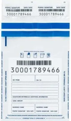 Zdjęcie produktu dla Koperty bankowe 140x220mm A5 Bezbarwne 100 szt