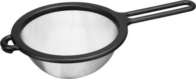 Produktbild von GastroMax Küchensieb feinmaschig Durchm.: 190 mm schwarz