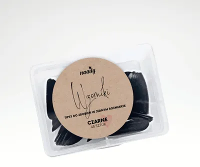 Zdjęcie produktu dla Wzorniki do zdobień w jednym rozmiarze CZARNE Naaily