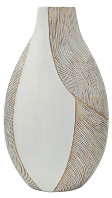 Obrázek produktu pro Vaše polyresinově vyrobená socha, rozměry 29,5 x 13,5 x 50 cm, bílá, imitace starého kamene, design Mauro Ferretti, Ho Chi Minh