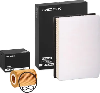 Produktbild von RIDEX Filterset Inspektionspaket Filtersatz passend für MERCEDES-BENZ A-Klasse (W169) B-Klasse (W245)