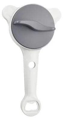 Produktbild von Multifunktionaler Dosenöffner, verstellbarer und drehbarer Flaschenöffner mit ergonomischem Griff, Deckelentferner für Senioren und Hobbyköche, Küchenhelfer aus Edelstahl