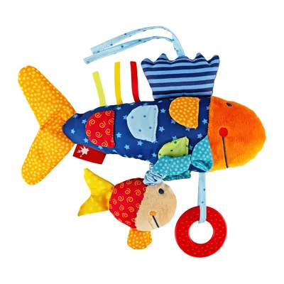 Zdjęcie produktu dla Sigikid aktywna zawieszka rybka PlayQ kolorowa 25 cm