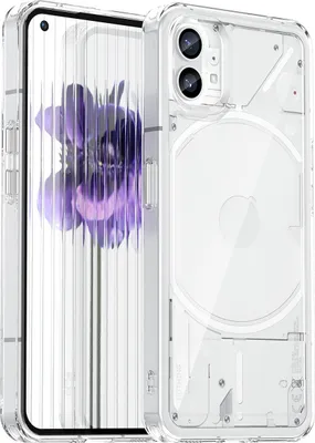 Immagine prodotto di Custodia per Nothing Phone 1 trasparente, custodia protettiva in silicone TPU antiurto Trasparente