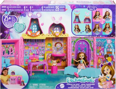 Immagine prodotto di Enchantimals Set di gioco con bambole Casa dell'amicizia