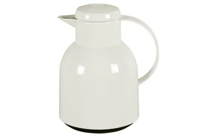 Produktbild von emsa Isolierkanne SAMBA 1 Liter QuickPress, Farbe Weiß