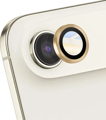 Obrázok produktu pre Avizar, Kryt objektívu iPhone Air so zosilneným rámom, zlatý