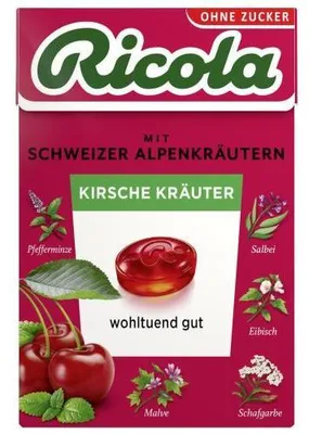 Produktbild von Ricola o.Z.Box Kirsche Kräuter Bonbons 50 g