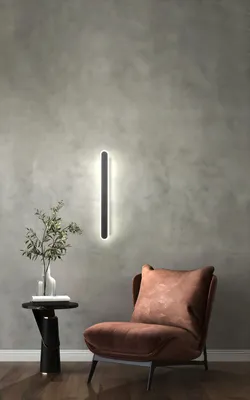 Produktbild von Fischer & Honsel Stretto LED Wandleuchte 15,3W warmweiss schaltbar Acryl sandschwarz 30554