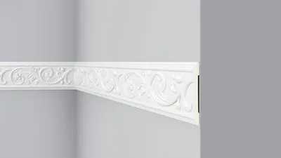 Produktbild von Wandleiste F19 1 St. 2 m x 15 x 125 mm