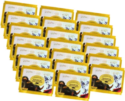 Produktbild von Panini Harry Potter Sticker - Magische Kreaturen (2023) - 20 Tüten Sammelsticker