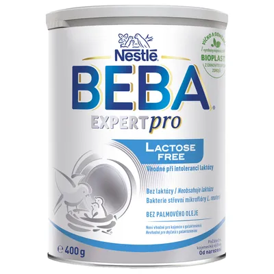 Productafbeelding van BEBA EXPERTpro Lactosevrije melkvoeding, startmelk, 400 g, geschikt vanaf 0 maanden
