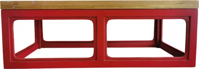 Immagine prodotto di Fine Asianliving Japandi tavolino in legno rosso B130xD65xH45cm