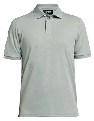 Produktbild von Tenson - "Txlite" Poloshirt für Herren ET227 (XL) (Grün Grau)