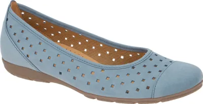 Immagine prodotto di Gabor 64.169 ballerine - scarpe basse da donna - scarpe slip-on blu tempo libero NUOVO