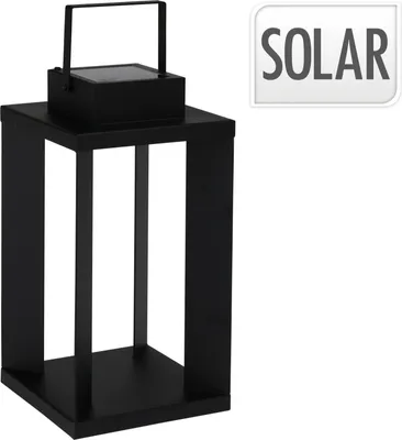 Produktbild von Solarlaterne H42Cm Schwarz