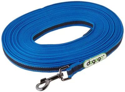 Productafbeelding van dogogo 13004-15 Gummileidingsnoer zonder lus, blauw