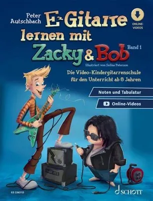 Image de E-Gitarre lernen mit Zacky & Bob - Band 1
