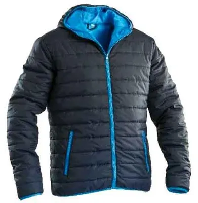Produktbild von Gepolsterte Jacke mit Kapuze, blau, Größe M (48-50)