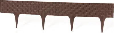 Obrázek produktu pro Zahradní obrubník Covergarden Rattan 240 x 20 cm hnědá