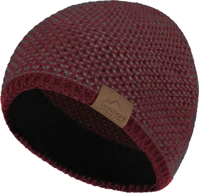 Produktbild von Strickmütze aus Merino-Wolle & Polyacryl mit Fleece-Futter, Uni, Kopfumfang 53-62 cm