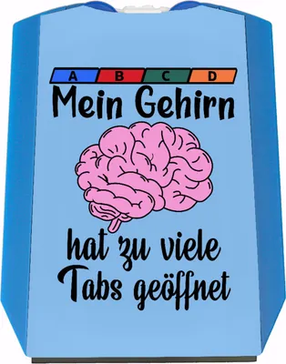Produktbild von Überforderung Parkscheibe mit Spruch