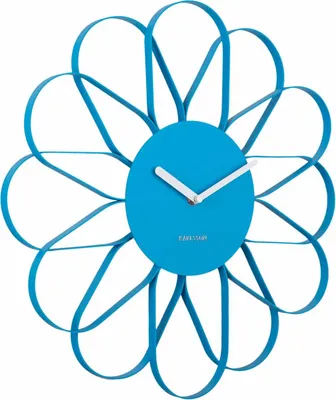 Produktbild von Karlsson - Wanduhr Arkis - Blau - Ø40cm