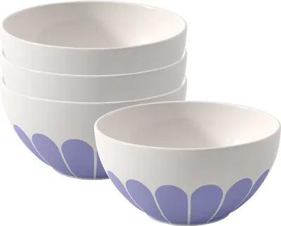 Produktbild von Villeroy & Boch Fleur Bleu Müslischale ø 14,1 cm 4er Set