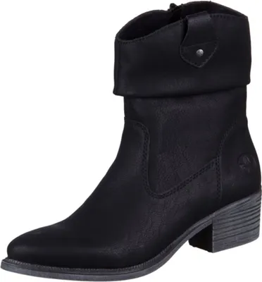 Produktbild von Rieker Damen Stiefelette Western Reißverschluss Cowboy Boots 73170, Größe:37 EU, Farbe:Schwarz