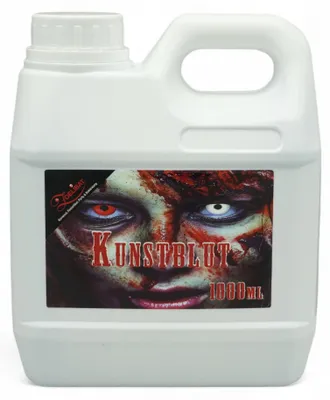 Produktbild von Kunstblut Kanister 1 l – Filmblut