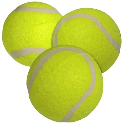 Produktbild von Enero - Tennisbälle (3er-Pack) PP8283 (Einheitsgröße) (Gelb)