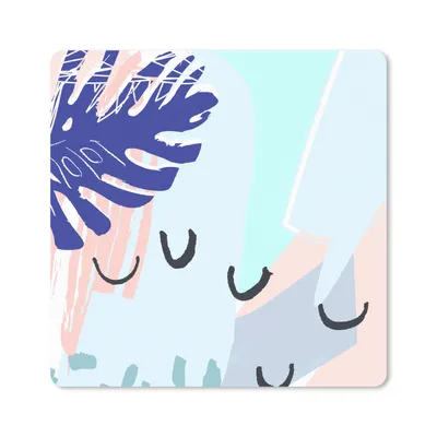 Produktbild von MuchoWow® Mauspad Mousepad Sommer - Tropisch - Abstrakt 30x30 cm - Mousepads - Maus Mat - Pad - Mausunterlage - Gaming
