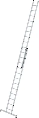 Produktbild von Sprossen-Schiebeleiter 2-teilig mit nivello®-Traverse 2x12 Sprossen