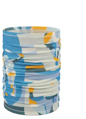 Buff MERINO LIGHTWEIGHT PRINTS LUVI GLORY BLUE in blau