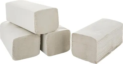 Image de Essuie-mains papier 2 plis naturel L220xl250ca.mm p.9000 469 080 3200 serviettes/KT ELOS