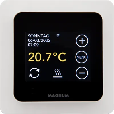 Immagine prodotto di Controllo del riscaldamento, controllo del riscaldamento, regolatore ambiente, termostato ambiente, termostato wifi, termostato wifi, smart, app TuyaSmart, controllo del riscaldamento con app