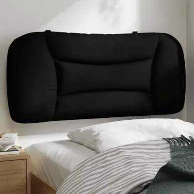 Produktbild von Kopfteil-Kissen Schwarz 80 cm Stoff 374527