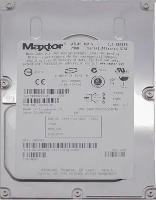 Produktbild von DELL 73GB SAS 10000rpm, Serial Attached SCSI (SAS)