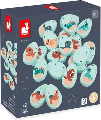 Immagine prodotto di JANOD Puzzle in legno di dinosauri