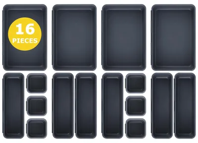 Productafbeelding van Lade-organizerset, 16-delige lade-organizer keuken, verstelbaar