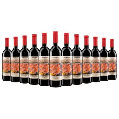 Produktbild von Shilda Kakabadze Kindzmarauli Rotwein Lieblich (12 x 0.75L)
