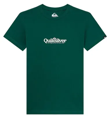 Produktbild von Quiksilver Fineline Kurzarm-t-shirt Grün L Mann Grün L