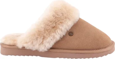 Produktbild von Warmbat Flurry Suede Camel - Damen Hausschuhe - FLS321026