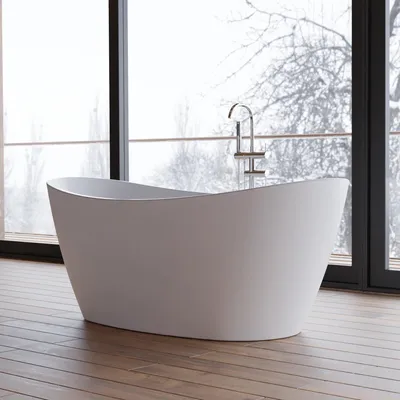 Produktbild von Freistehende Badewanne  Neroon 2.0 150 weiß  150 x75 x67 cm
