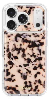 Obrázek produktu pro Crong CRGDLMIP1763PBTO, Obal, Apple, Apple iPhone 17 Pro, Průhledná, Cappuccino