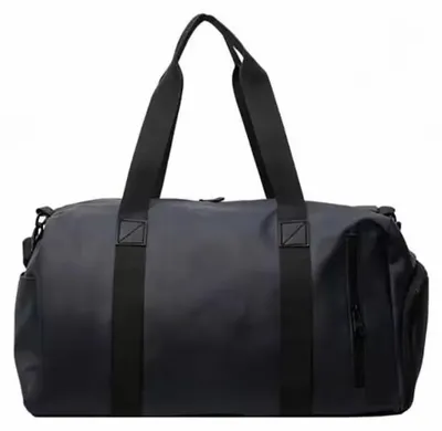 Image de Sac de sport - Sac de voyage pour le fitness - Imperméable - Compartiment à chaussures aéré - Plusieurs poches - Nylon - 44 x 20 x 22 cm - Noir