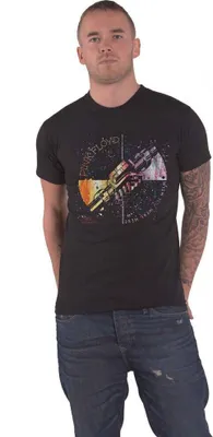 Obrázek produktu pro Pink Floyd - Tričko "Machine Greeting" pro muže/dámy Uni RO1394 (XXL) (Black/Orange)