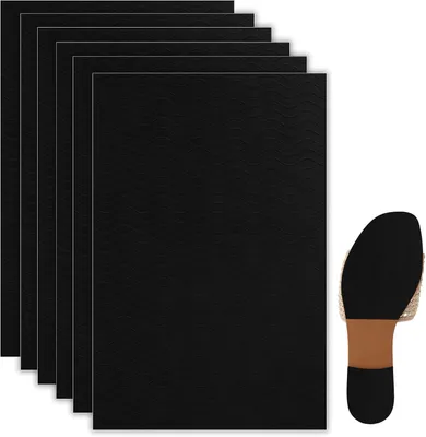 Imagen del producto de Juego de suelas antideslizantes, 6 unidades, 265 x 95 mm, goma, cortables, para zapatos
